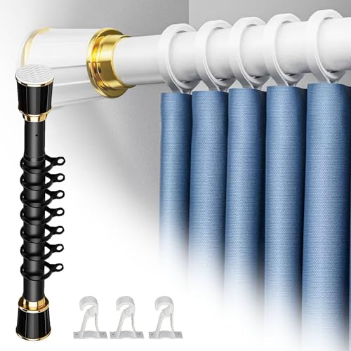 Tringle de placard extensible de 53 à 490 cm pour dressing