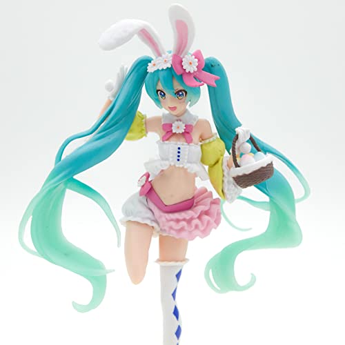Siesdio Hatsune Miku: Cute Rabbit Ears Action Figure 7.05Inch Exquisite Clothing Figure Best Collection #TOP1