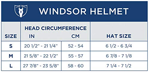 Tipperary Equestrian Horse Riding Helmet - Windsor - English Style Protective Horseback Riding Apparel - Customizable Fit And Cooling Ventilation - Rose Gold - L #TOP6