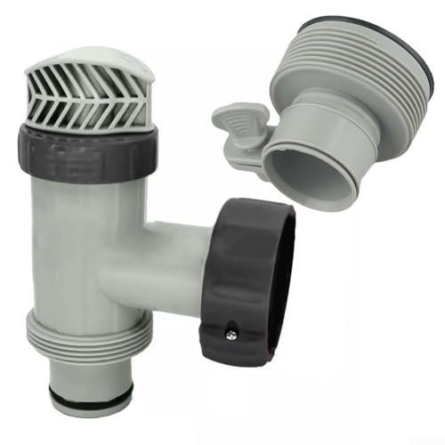 For Above Ground Pool Maintenance Plunger Valve & Hose Adapter with Rotary Switch Control (1set)