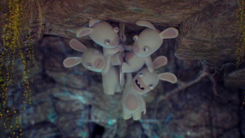 LAPINS CRETINS RETOUR VERS LE PASSE / Jeu console - vue 7