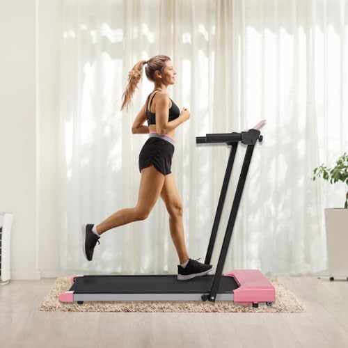 Image of Compact Portable Small Mini Treadmill for Home, Walking Pad Treadmill for Small Spaces, Treadmills for Walking & Running