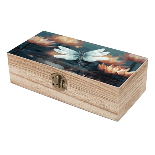 Boîte en bois libellule de haute qualité pour la protection de vos objets artisanaux - 7