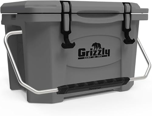 Miniatura 2 de Grizzly 20 Cooler  Cofre de hielo de 20 cuartos de galón duradero con aislamiento rotomoldeado  Fabricado en Estados Unidos  Garantía de por vida
