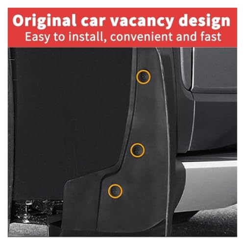 Guardabarros coche para VW Sharan, protectores contra salpicaduras ideales para viajar en familia 2
