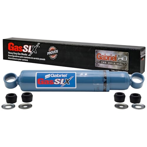 Image of Gabriel 89439 GasSLX Adjustable HD Front Shocks Fits Ford A9513 A9522 Louisville; Sterling A9500 A9513 A9522 L8500 L8511 L8513 L9500 L9501 L9511 L9513; OEM# 925115