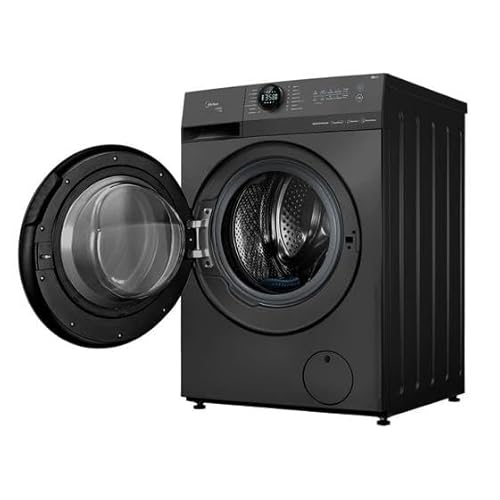 MÁQUINA DE LAVAR ROUPAS MIDEA 11KG INVERTER HEALTHGUARD WI-FI TITANIUM MF201W110WB 127V #2