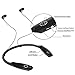 Etpark Bluetooth Headphone, Wireless Neckband Headset Stereo Noise Canceling Neck Hanging Earbuds Music Earphones with Mic Hands Free Call Sports/Running/Driving Magnetic Neckband Unique Cool Design