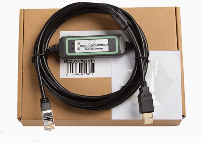 TCSMCNAM3M002P Compatible Inverter Servo Debugging Communication Download Cable Gold-Plated High Speed and Stable Model FT232RL Chip 3 Metres