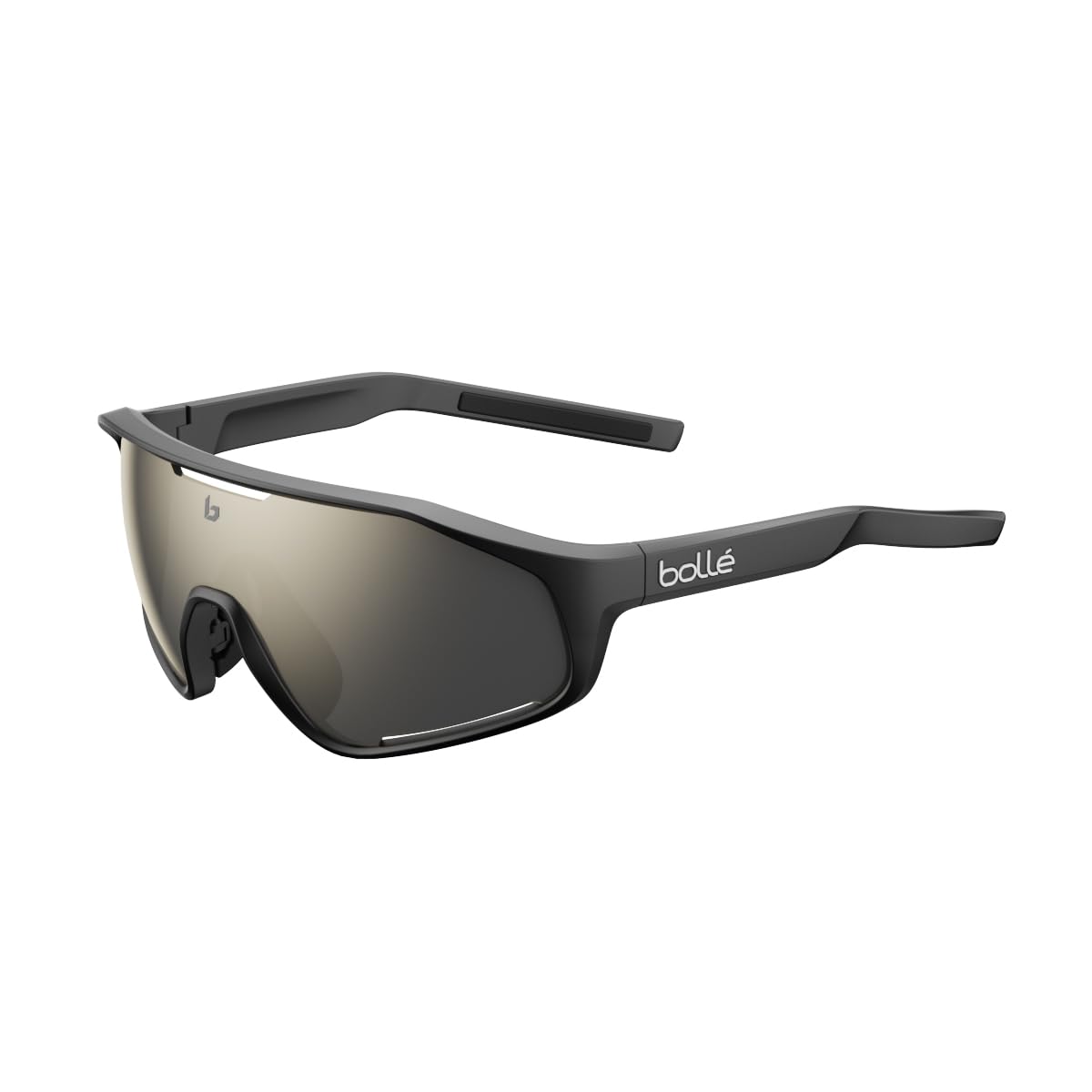 bollé - SHIFTER, Black Matte, TNS Gold, Medium, Sunglasses, Unisex, Adult