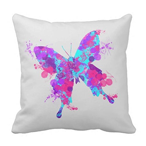 Artistic Paint Splatter Butterfly Throw R67bdf5a92c764ba08d39e25247a9c5ab I52ni 8byvr Pillow Case