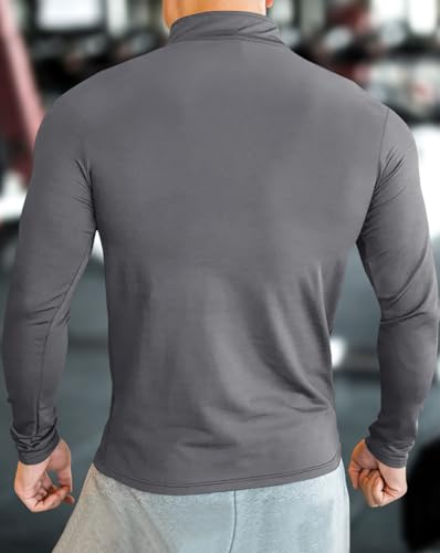 Image of Noble Monk Men's Active wear Regular Fit T Shirt |Full Sleeves |Casual T-Shirt for Men