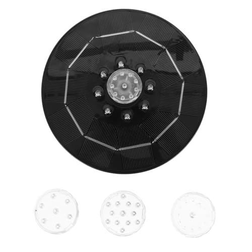 ARTIBETTER Fuente Solar para Estanque con Bomba de Agua Sumergible Decoración Flotante para Jardín Fácil Instalación Funcionamiento Automático para Piscinas y Fuentes Exteriores