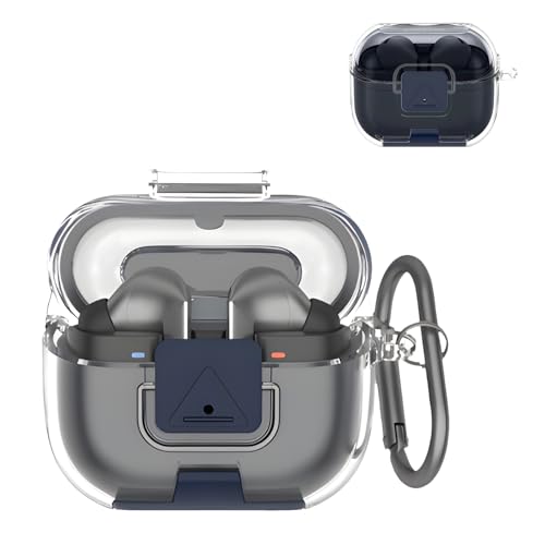 For Samsung Galaxy Buds3 FE �P�[�X �N���A ���� YAJOJO Samsung Galaxy Buds3 FE �Ή� ���C�����X�C���[�z���p TPU�f�� �[�d�P�[�X�J�o�[ ���S�ȕی� �����h�~ �ϏՌ� �h�o �L�Y�h�~ �w��h�~ 