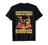 Photo Gallery funny drum shirt drummer rock music player uomini ragazzi drum set maglietta Photo Gallery funny drum shirt drummer rock music player uomini ragazzi drum set maglietta