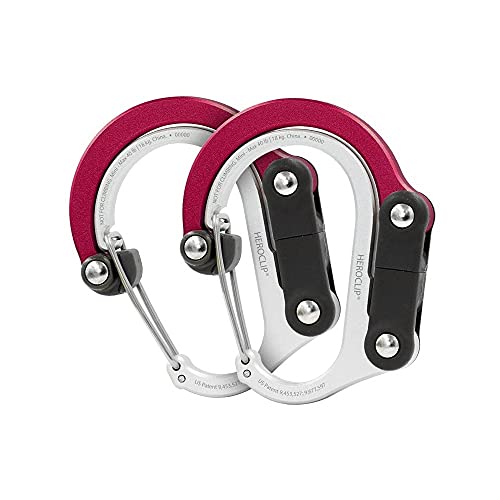 HEROCLIP Carabiner Clip and Hook (M…