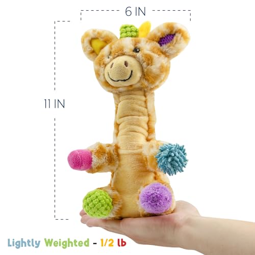 Image of MEAVIA Mini Giraffe Sensory Plush Toy, Stretchy Neck, Lightly Weighted