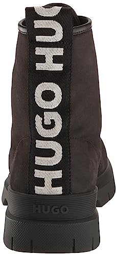HUGO Men's Ryan Nubuck Leather Lace Up Boot Hiking Shoe3
