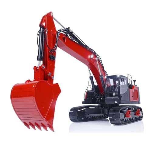 TOUCAN RC HOBBY LESU Aoue LR945 1/14 - Excavadora hidráulica RC, metal, pintada, modelo de excavadora ensamblada para regalos especiales