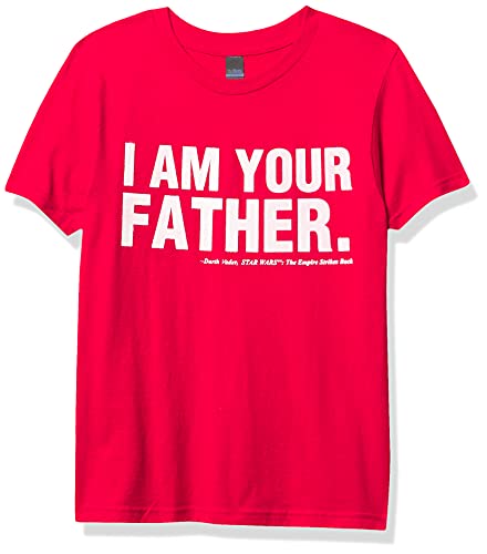 T-shirt Star Wars rouge à offrir pour l'anniversaire d'un garçon