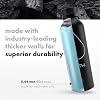 PATH Alkaline Bottled Water - 9.5 pH-Balanced Purified Water with Electrolytes in Aluminum Bottle - BPA-Free, Reusable, Infinitely Recyclable - Pure, Crisp, Refreshing Taste 20.3 fl oz (Pack of 4)
