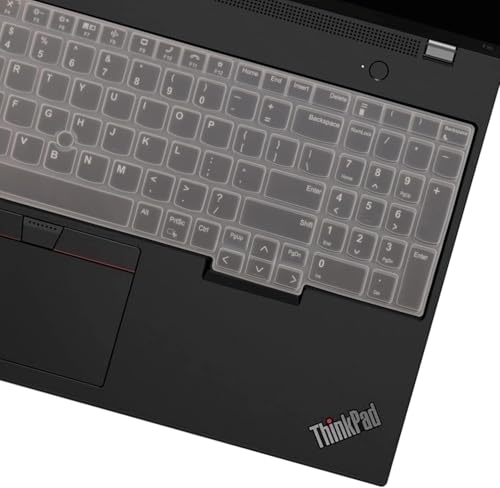 Image of RAYA Silicone Keyboard Cover for Lenovo Thinkpad E16 Thinkpad L16 Thinkpad T16 (Gen2 /Gen3) Thinkpad P16 (Gen2 /Gen3) Keyboard Protector (Transparent)