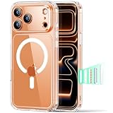 Immagine di ESR Cover per iPhone 17 Pro, Custodia per controllo della fotocamera, Compatibile con MagSafe, Protezione antiurto di livello militare, Angoli Air Guard ammortizzanti, Trasparente
