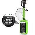 EyGde RV Surge Protector 30 Amp Waterproof - Smart 30 Amp Surge Protectors for RV with Real Time KWH, Voltage Monitor Surge Protector for Camper Travel Trailer(Green, 30A)