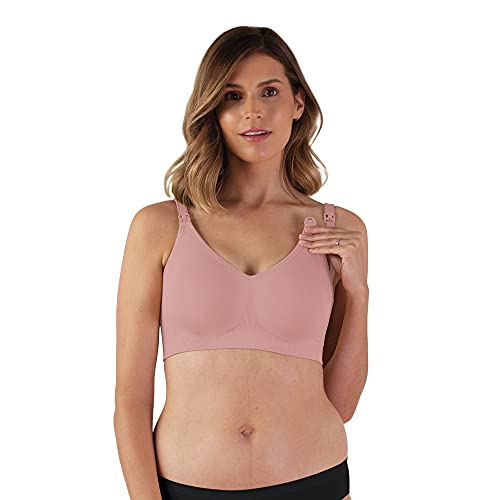 BRAVADO! DESIGNS Sustainable Nursing Bra | Body Silk Seamless | Dusted Peony | L BRAVADO! DESIGNS Sustainable Nursing Bra | Body Silk Seamless | Dusted Peony | L