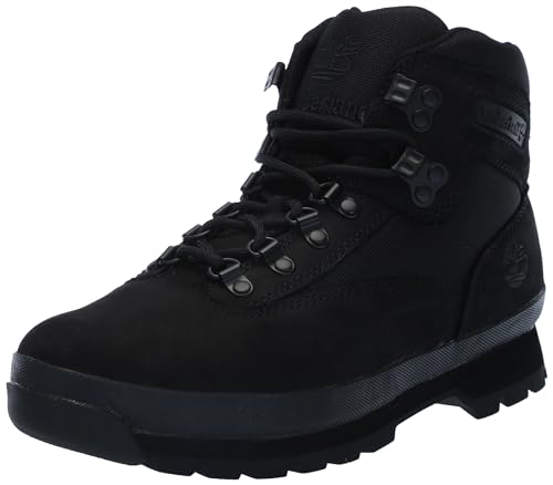 Image of Timberland Men's Euro Sprint Hiker, Black Nubuck, 11 Medium