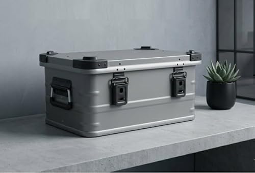 CHANODUG OUTDOOR �V�F �}�b�g�O���[ �X�^�b�L���O �A���~�R���e�i�{�b�N�X 30L Matte gray �A���~�R���e�i �A�E�g�h�A���[�{�b�N�X �t�^�t ���[�P�[�X ���[BOX ������� �X�^�b�L���O �A�E�g�h�A �L�����v�p�i