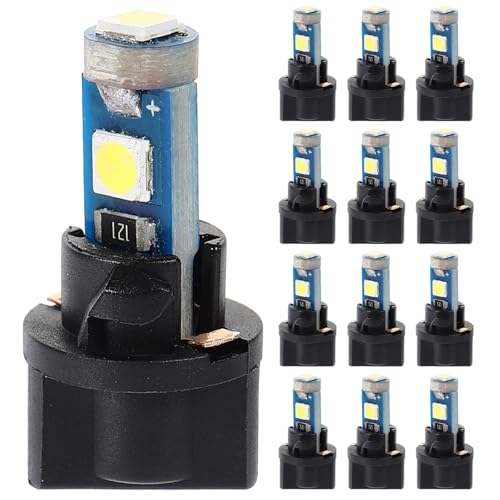Bombillas LED T5 Ciieeo para tablero de coche con 3 chips y material ABS duradero