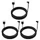 Blink Outdoor Home Cam Ladekabel BECEMURU 6 m wetterfestes Kabel für Blink Outdoor Überwachungskamera (3 Stück)