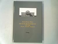 Deutsche Palastbaukunst 1750-1850: Theorie, Entwurf, Baupraxis 3528087447 Book Cover