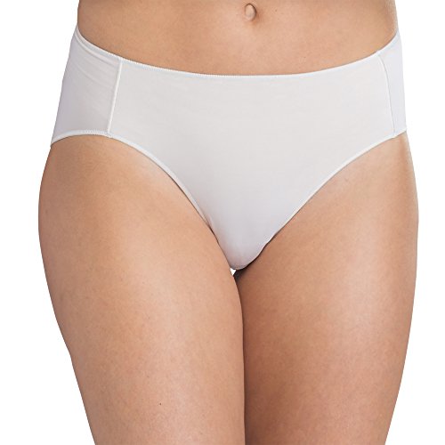 Gildan Women's Microfiber Hi Cut Panties, 6 Pairs, Assorted Solids, Small #TOP1