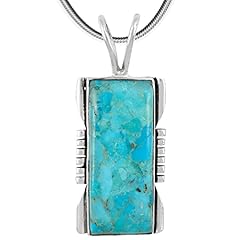 Turquoise w/Sterling Chain