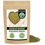 Alpi Nature Frijoles Mungo 1kg, Frijoles Mungo Verdes para Cocinar, Legumbres sin Gluten