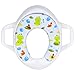 Potty Training Seat for Standard Sized Toilet | Soft Cushion Padded with Handles | White Portable Travel Chair | Strong Durable | Kids Toilet Training Ring for Boys and Girls | Non-Slip Surface | Lifetime 100% Satisfaction Guarantee