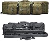 【Conception pratique】. Notre sac à fusil tactique est conçu pour être utilisé comme bagage à main ou sac à dos. Vous pouvez le porter avec la poignée ou le porter comme un sac à dos. Les bretelles du sac à dos peuvent être facilement rangées lorsqu'elles ne sont pas utilisées pour une apparence soignée et ordonnée.