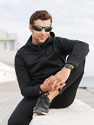Image of Frienda 6 Pack Polarized Sport Sunglasses for Men Multipack Fit over Glasses Pack Lot Set Men's Sport Fishing Eyeglasses