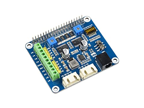 Waveshare Stepper Motor Board, Compatible with Raspberry Pi, Drives Two Stepper Motors - Image 2