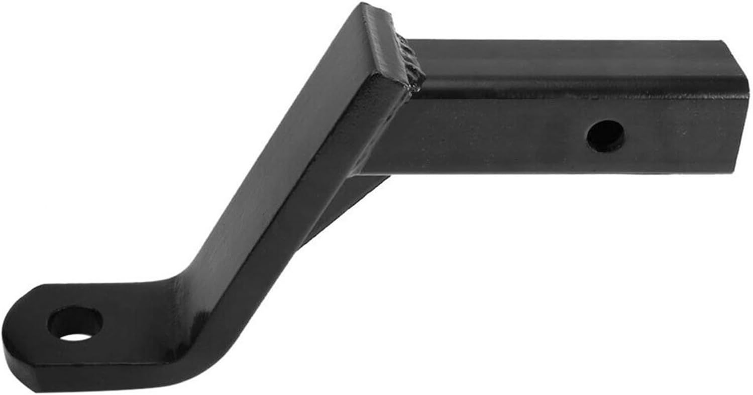 Replacement 6 Inch Steel Trailer Drop Towbar Ball Mount Hitch Fits 2 Receiver Capacity 5000 Lbs Boat RV Parts Accessories