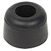 Bumper, 3/8 in, Black, Rubber, PK50