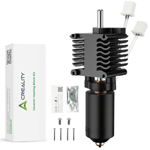 Creality Official Hi Hotend Kit, Upgrades Ceramic Heating Block Kit, Unicorn Quick Swap 3D Printer Nozzle, High Flow Ext