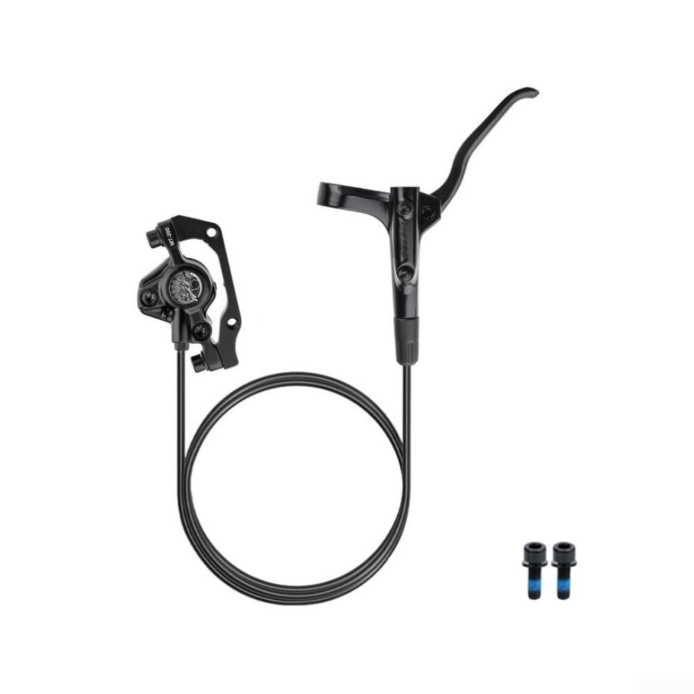Hydraulic Disc Brake MT200 Dual Piston Kit for Mountain Bike with 800mm Front and 1600mm Rear Brake Line Lengths (Left rear-B)