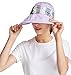 icolor Women Sun Hats UPF 50 Sun Protection Hat Summer Outdoor Neck Shield Flap Visor Hat Ponytail Hats Wide Brim Beach Hat (Lightpurple)