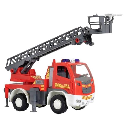 Revell - Coche de Juguete Turntable Ladder Fire Truck