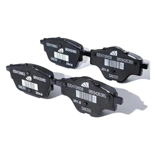 Plaquettes de frein arrière 5008 C5 Aircross kit friction 1609000980 de rechange