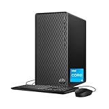HP Desktop PC, 12th Generation Intel Core i3-12100, 8 GB SDRAM, 512 GB SSD, Intel UHD Graphics 730, Windows 11 Home, M01-F2030 (2024)
