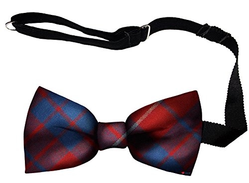 Noeud papillon homme laine Écosse réglable Hamilton Ancient Tartan véritable